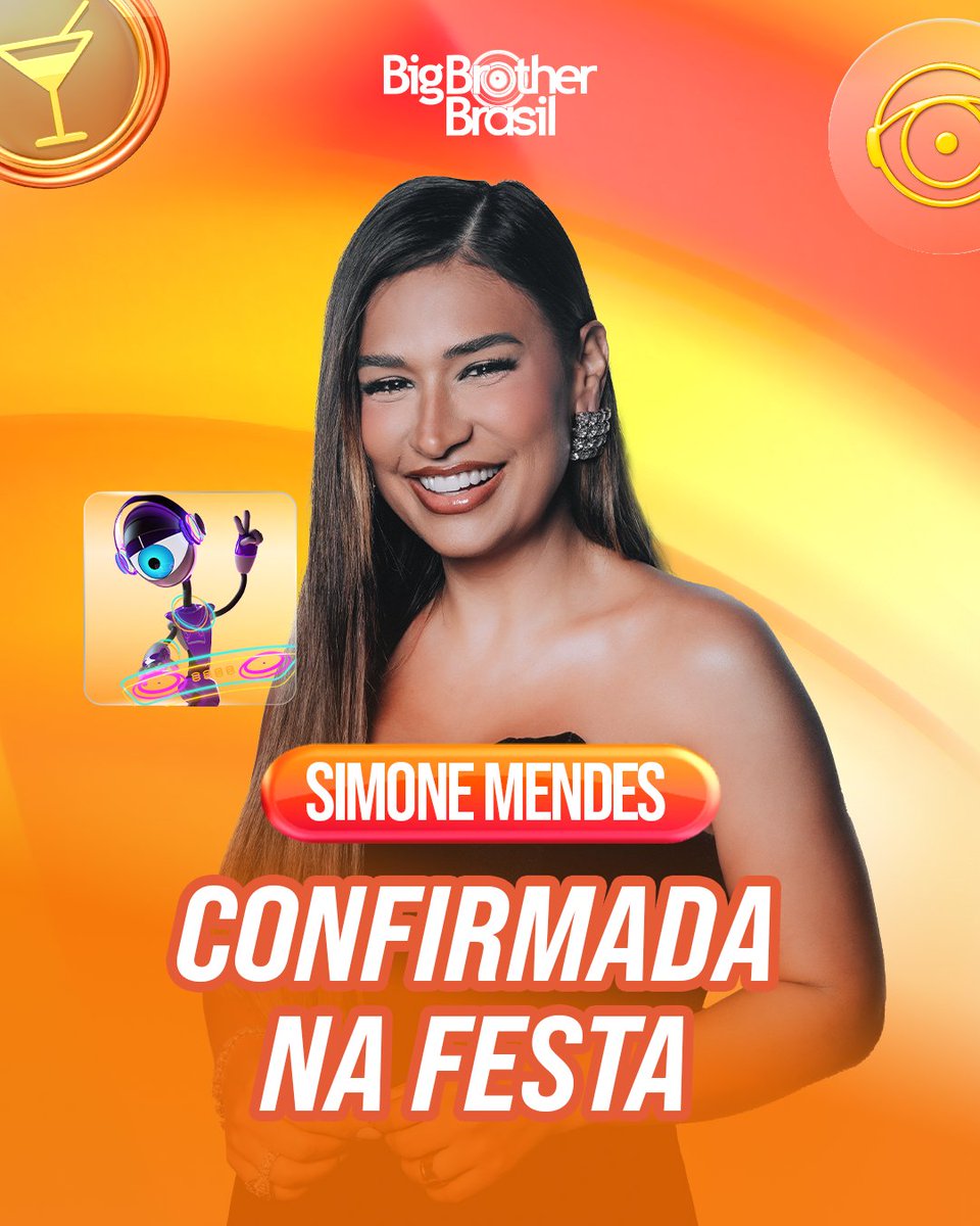 bbb's tweet photo. Avisa que tá chegando uma noite sertaneja no #BBB26!  🤠

Anota aí: No próximo sábado (14), Simone Mendes vai dar o nome, soltar a voz e entregar uma verdadeira chuva de hits! ✍️🎤

Pra assistir coladinho comigo, é só ficar ligado na @tvglobo e no @globoplay! 😉 #RedeBBB https://t.co/CoiGkIaE2v