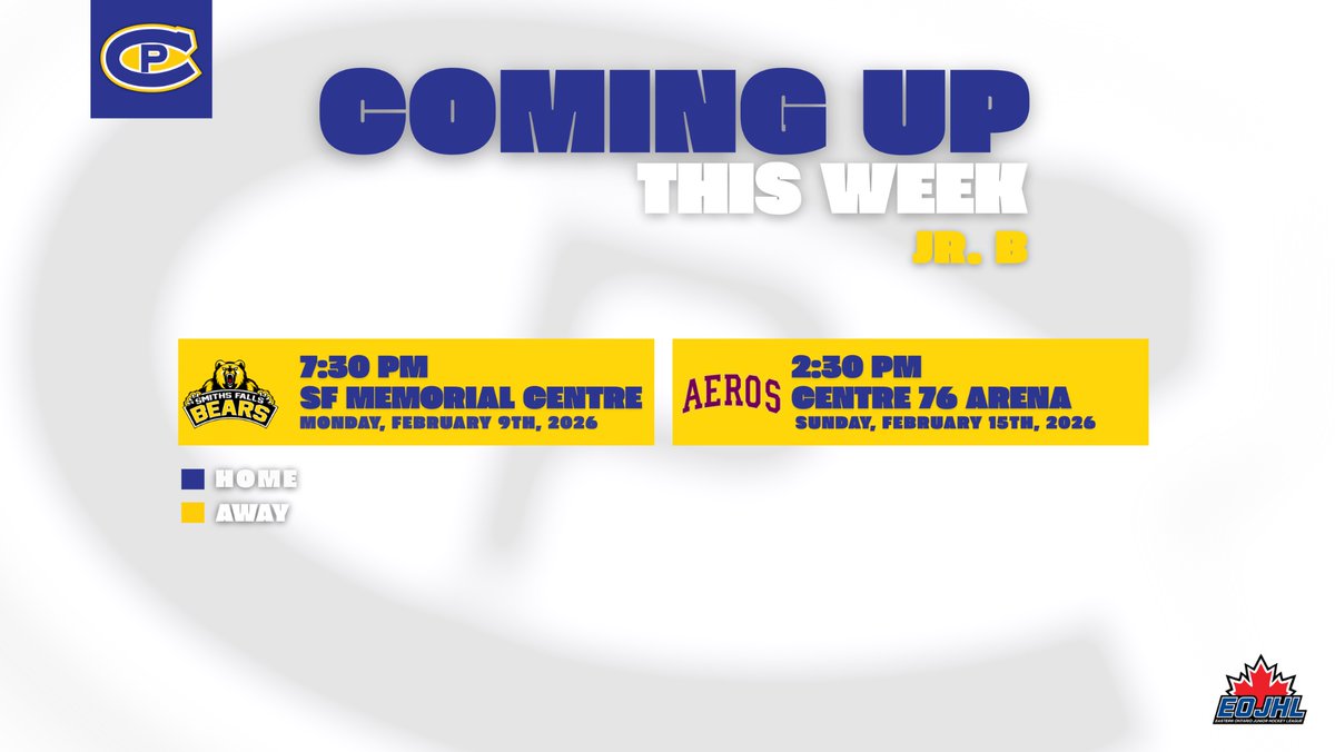 Carleton Place Canadians JR B tweet media