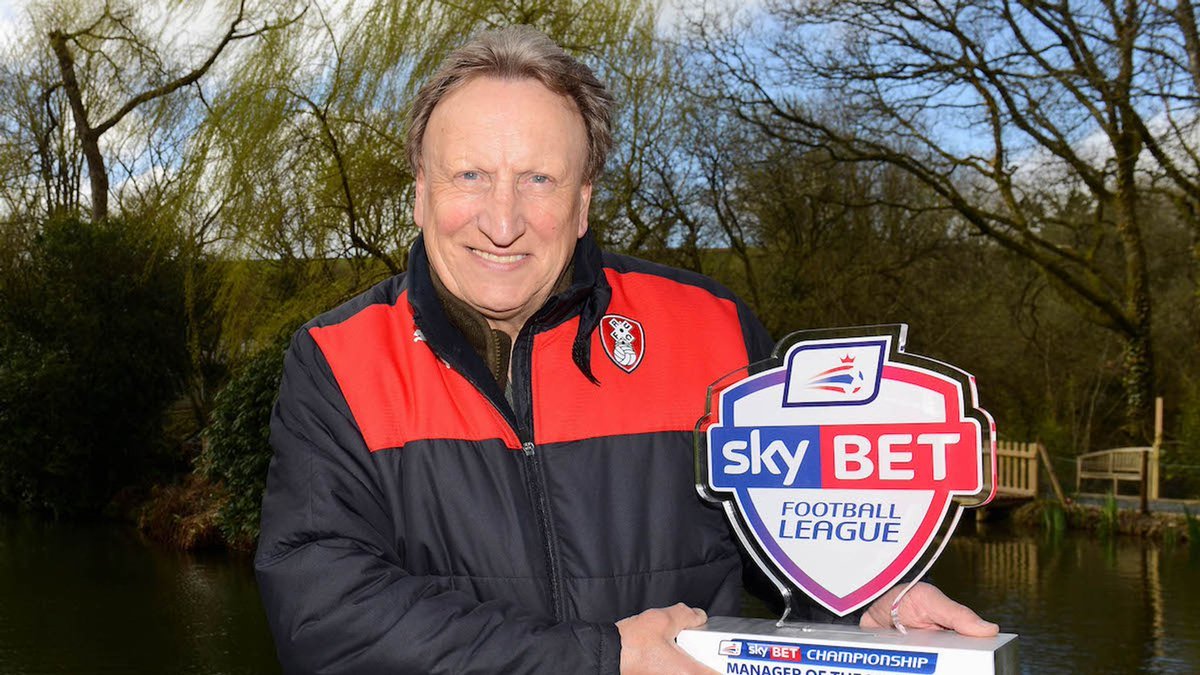 secondtierpod's tweet photo. On this day in 2016 🗓️ 

Rotherham appointed Neil Warnock as manager!  

This was the position they were in at one point…  

Then they went 11 games unbeaten and stayed up 🤯🤯 https://t.co/6FSH7JG9do