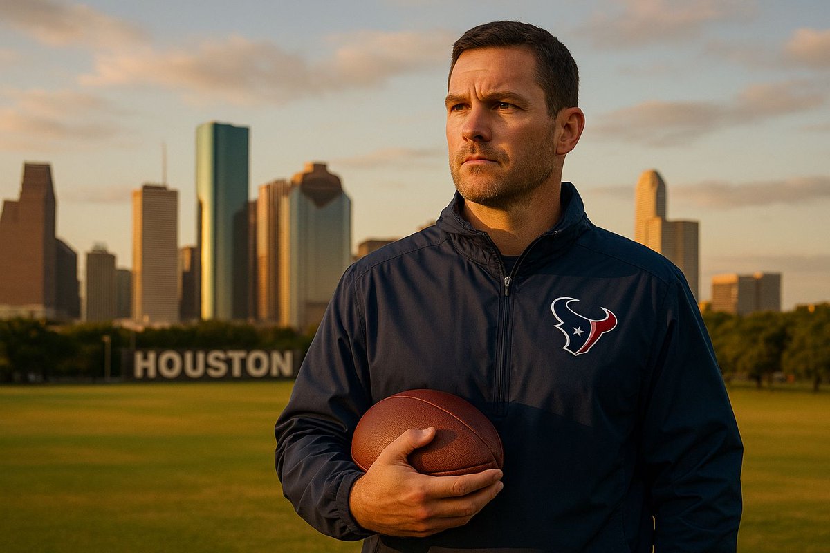 RealHoustonCom's tweet image. Two big AFC coaching changes—Klint Kubiak to the Raiders and Jim Schwartz stepping down in Cleveland—could reshape the Texans’ 2026 landscape. Full breakdown in our latest story. #Texans #HoustonTexans #NFL #HoustonCom
 houston.com/nfl-coaching-m…