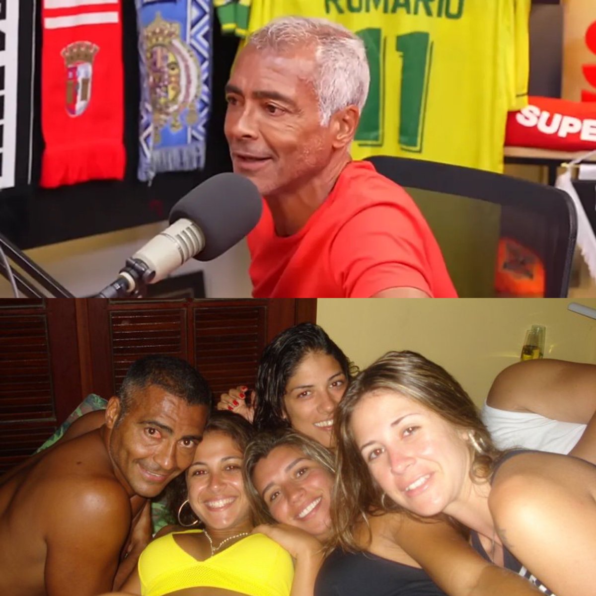 — ROMARIO: “Disfruté del carnaval hasta el amanecer. Había muchas mujeres, cigarros y no me tocaba entrenar. Los partidos que jugaba yo los decidía. Marcaba un gol y ya me reía de los otros muchachos. Nadie se quejaba.

Disfruté mucho de la vida y salí con muchas mujeres. Fuí un