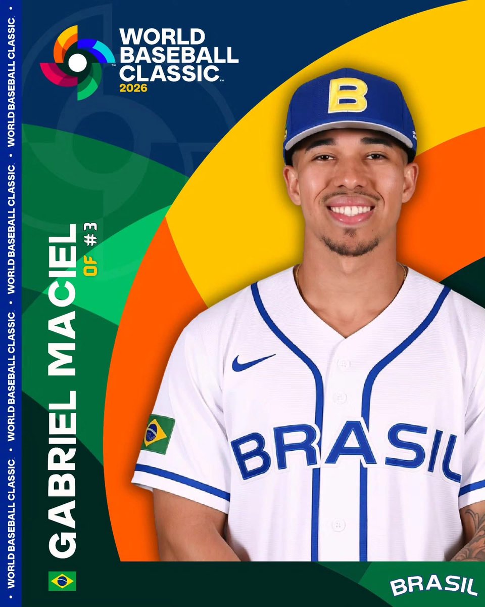 SCMiners's tweet photo. We wish all the best to our star outfielder, Gabriel Maciel, who is representing Brazil in the upcoming World Baseball Classic.

Cheer on Gabriel as he and the Brazilian national team take on Team USA on Friday, March 6!

#SussexCountyMiners #KeepDigging #WBC #GabrielMaciel https://t.co/tF4LjBri0P