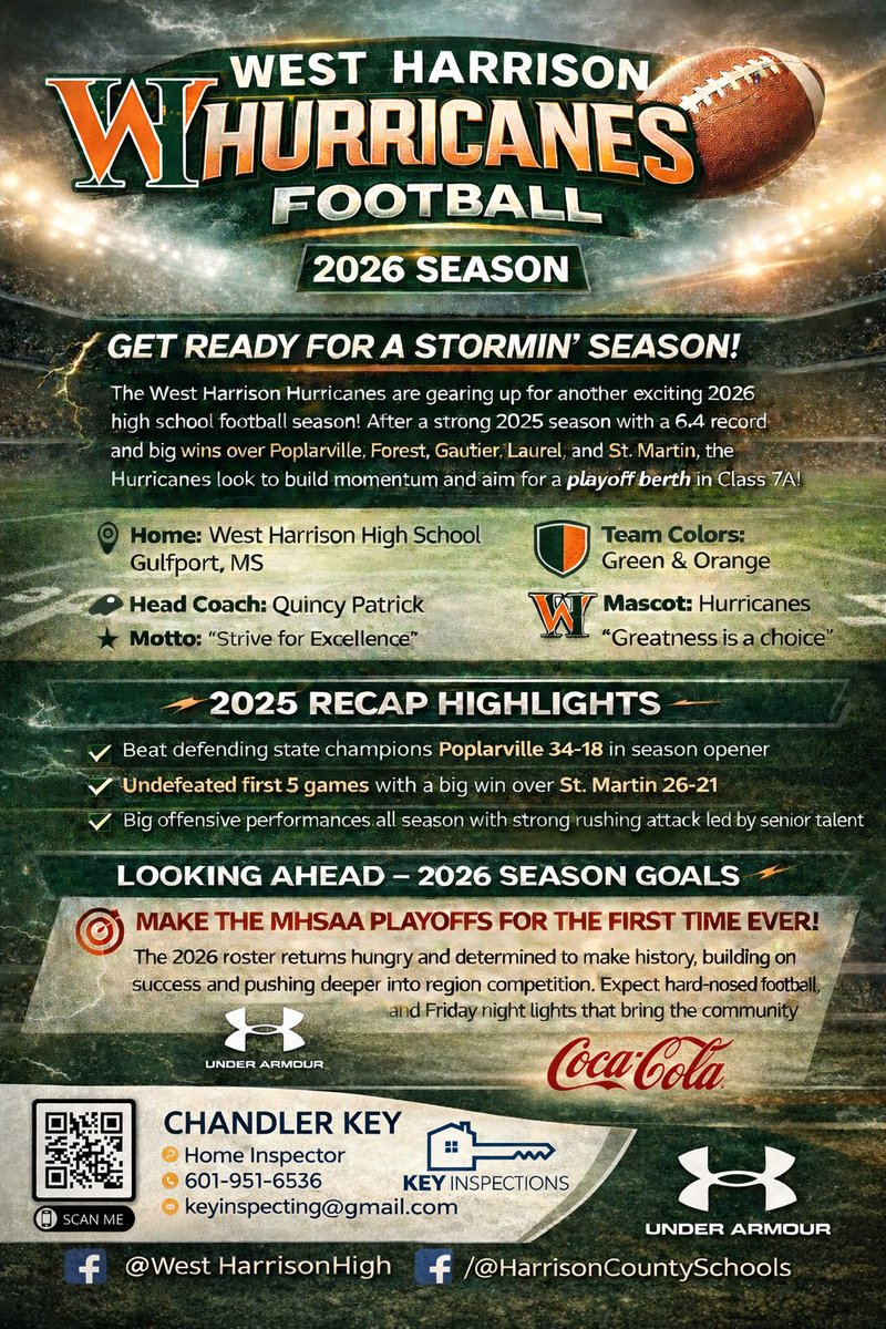 West Harrison Football tweet media