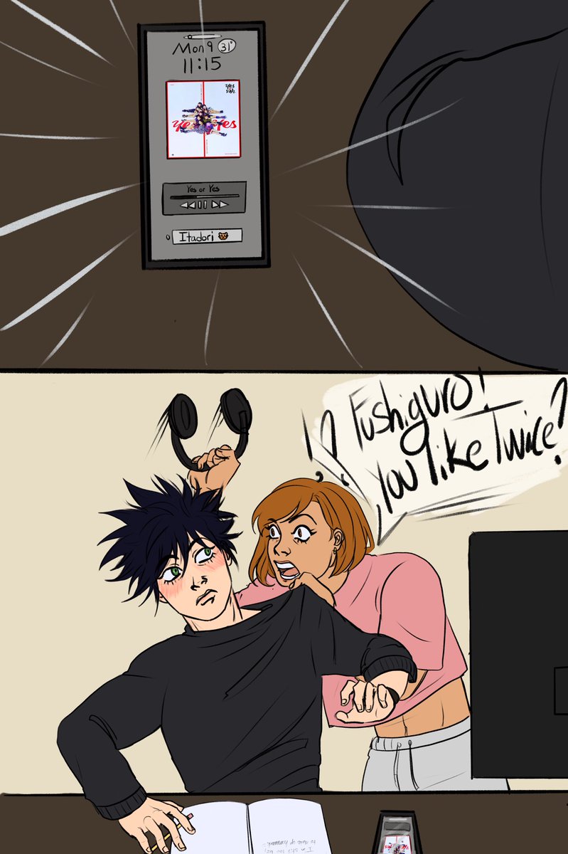 Tsumiki’s influence strikes again

That album came out around 2018 it makes sense… he’ll be ready for when she wakes up is all

(guess who’s going to see twice this weekend🫣)