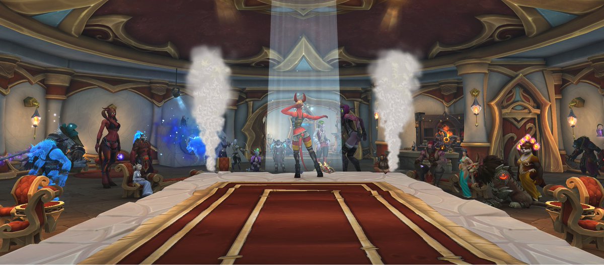 FantasyRestG's tweet photo. Fantasy Rest Cabaret awaits you every Saturday, 8pm to midnight, Moonguard server time (CST). Discover a world of enchantment with our captivating entertainers, fully stocked bar, and luxurious private lounges. Indulge your senses and let your fantasies run wild. https://t.co/M7L49CeSTz