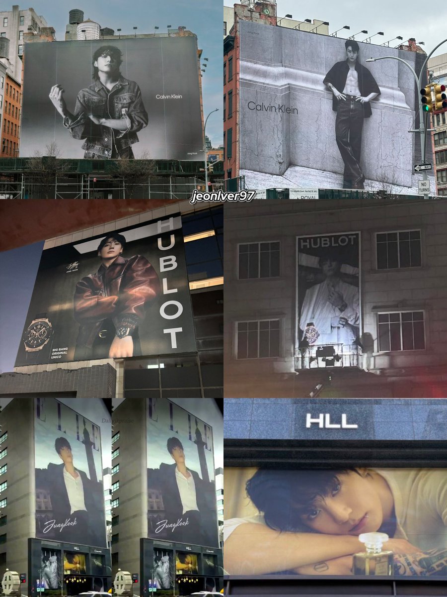 One thing about Jungkook whenever he becomes ambassador of a brand they will always put him on billboards 😌🔥