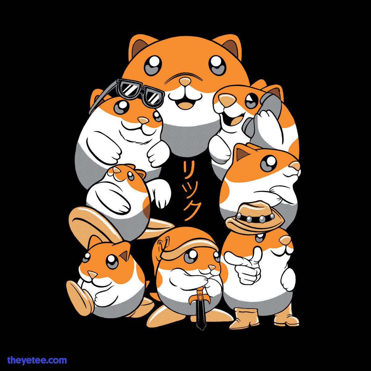 「JUST LOOK AT HIM. Designed by @ #dailyte」|The Yetee 🌈のイラスト