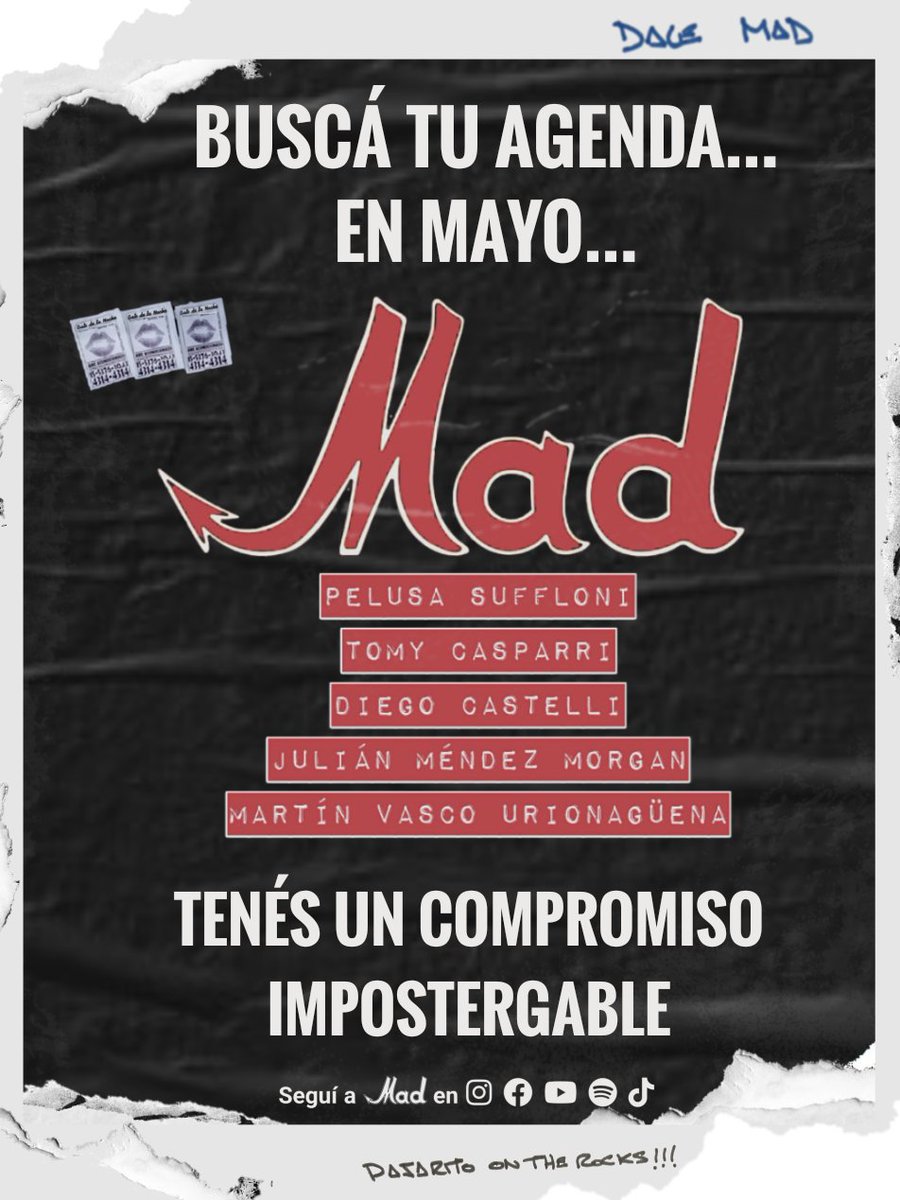 MAD_BANDA_RNR's tweet image. Muy pronto toda la información. Atentos...