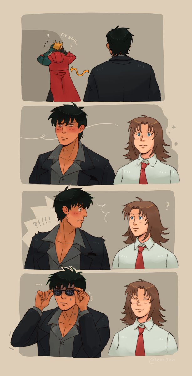 milly's intuition #TRIGUNSTARGAZE #vashwood