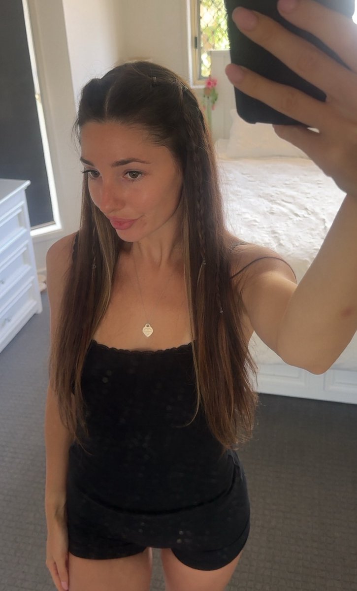 Actually styled my hair today ❤️‍🔥