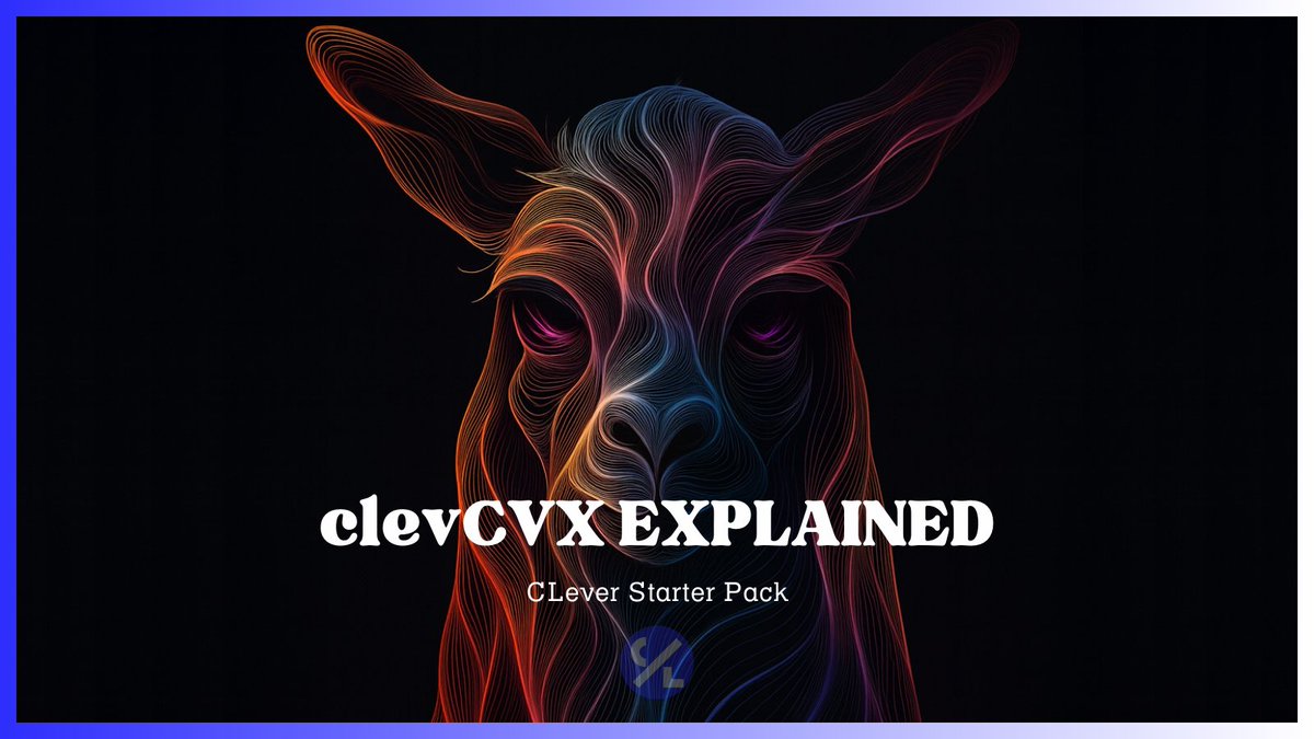 lampropeltis_'s tweet photo. clevCVX isn't just another derivative token 🤔

It's basically a "future receipt" for your yields. Deposit CVX in @0xC_Lever and you can immediately claim future yields (up to 50% of the locked amount) as clevCVX ⚡

Every single clevCVX is backed by real CVX in the system. No smoke and mirrors, just math 📊

Holding clevCVX? You can request 1:1 conversion through the Furnace anytime (it fills as CVX gets harvested). Zero liquidation risk 🛡️

You get tomorrow's yields today while your deposited CVX keeps voting for bribes that automatically pay down your position 💎