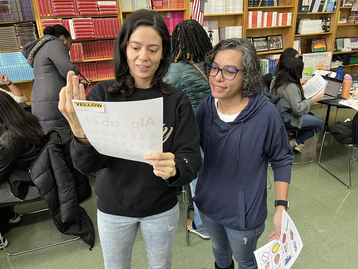 District32Supt's tweet image. A strong start to our District 32 Special Education Liaison Meeting! 🌟 We built community by exploring communication modalities—and how this awareness supports our exceptional learners and their preferred learning styles.
#SpecialEducation #Inclusion #Bushwick