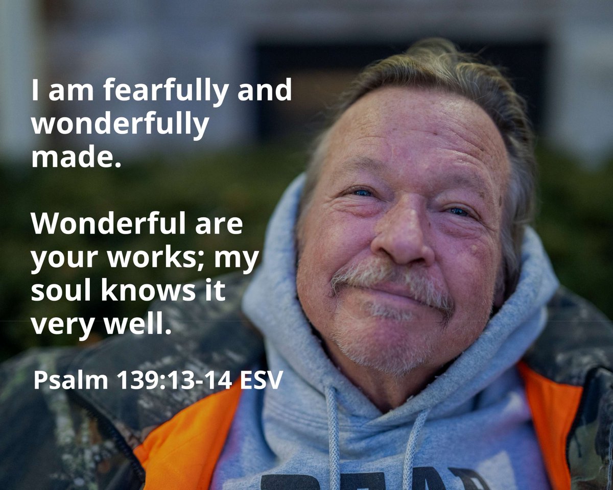 Friends, know that the Lord who wonderfully made you has good purpose and great love for you — always. ❤️ Blessings on your week!

#MRMservesMKE