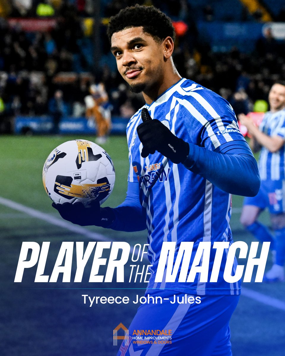 As voted for by the fans...