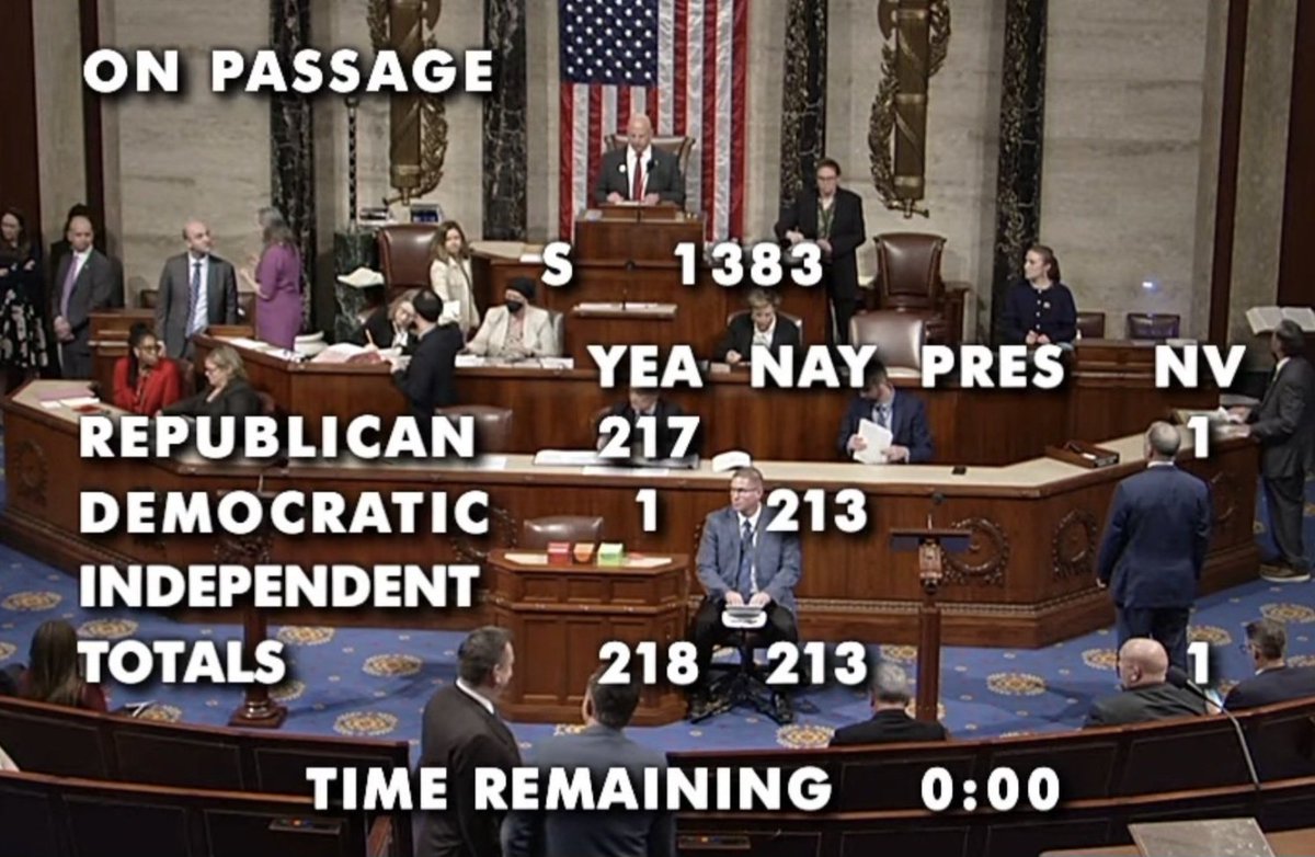 DocLanceP's tweet photo. FTW community notes expose you as a liar (Thomas Massie has now voted for the SAVE Act TWICE), and you do not know how to delete the post that exposed your ignorance and duplicity. #NeverEd
Here is this year's vote: https://t.co/AJdauoFy9S