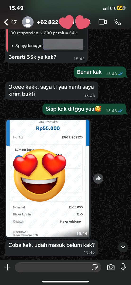 Testi joki kuesioner 
Bebas req jawaban, real human dan bisa bantu valid dan reliabelnya 

#zonauang #zonajajan #jokitugasmurah