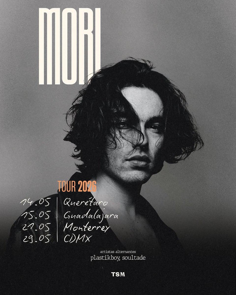 Daniella6912's tweet photo. TOUR 2026 ♡ #sergiomayermori #SergioMM #TeamMori #SomosMori ♡ https://t.co/Jj0IbvU1Ap