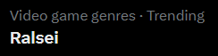 ah, yes. my favourite video game genre: Ralsei