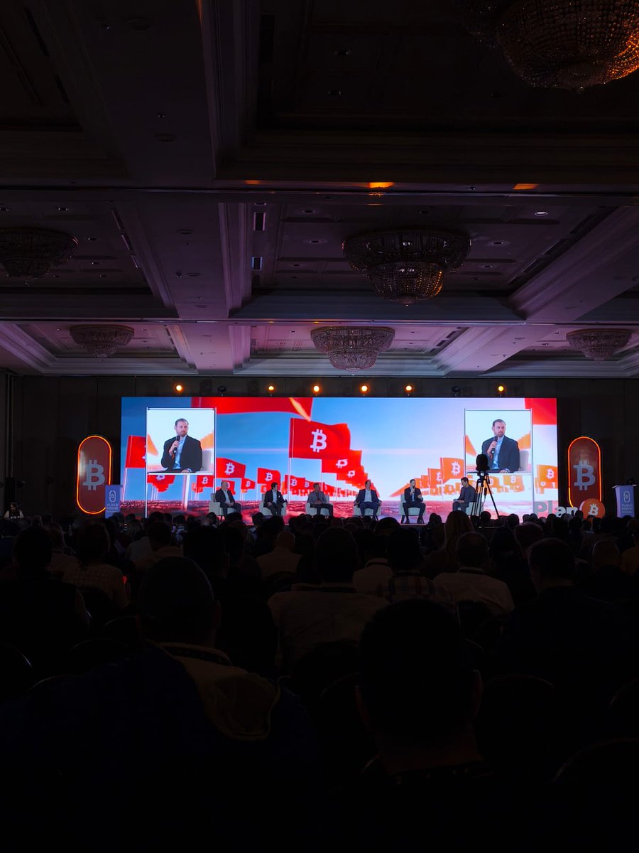 bitbackedloan's tweet photo. The scale of adoption on full display at @PlanBElsalvador. ππ
Taking in the high-signal panels on the main stage. The energy from 4,000+ attendees proves that El Salvador is the undisputed global hub for Bitcoin innovation. πΈπ»π
#PlanBElSalvador #Bitcoin #BitBacked #WAGMI #ElSalvador