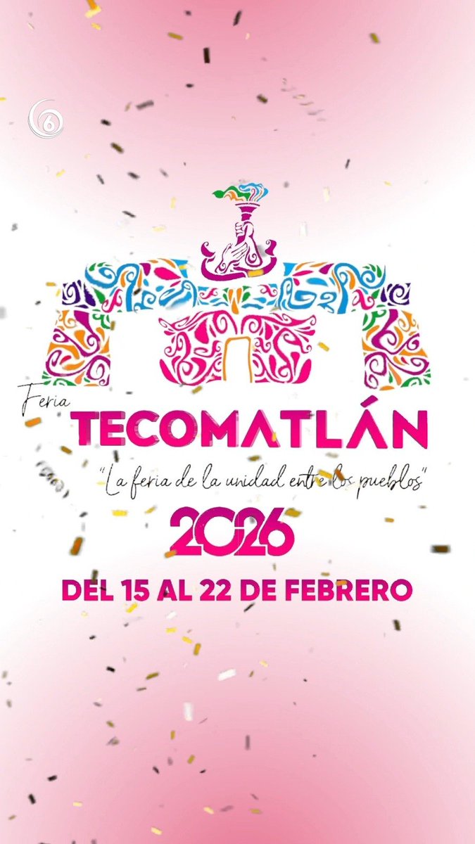 No se pierdan este maravilloso evento que organizamos. Recuerda que es del 15 al 22 de febrero, donde nos acompañarán diferentes celebridades.🎉🎉
#VamosATecomatlán