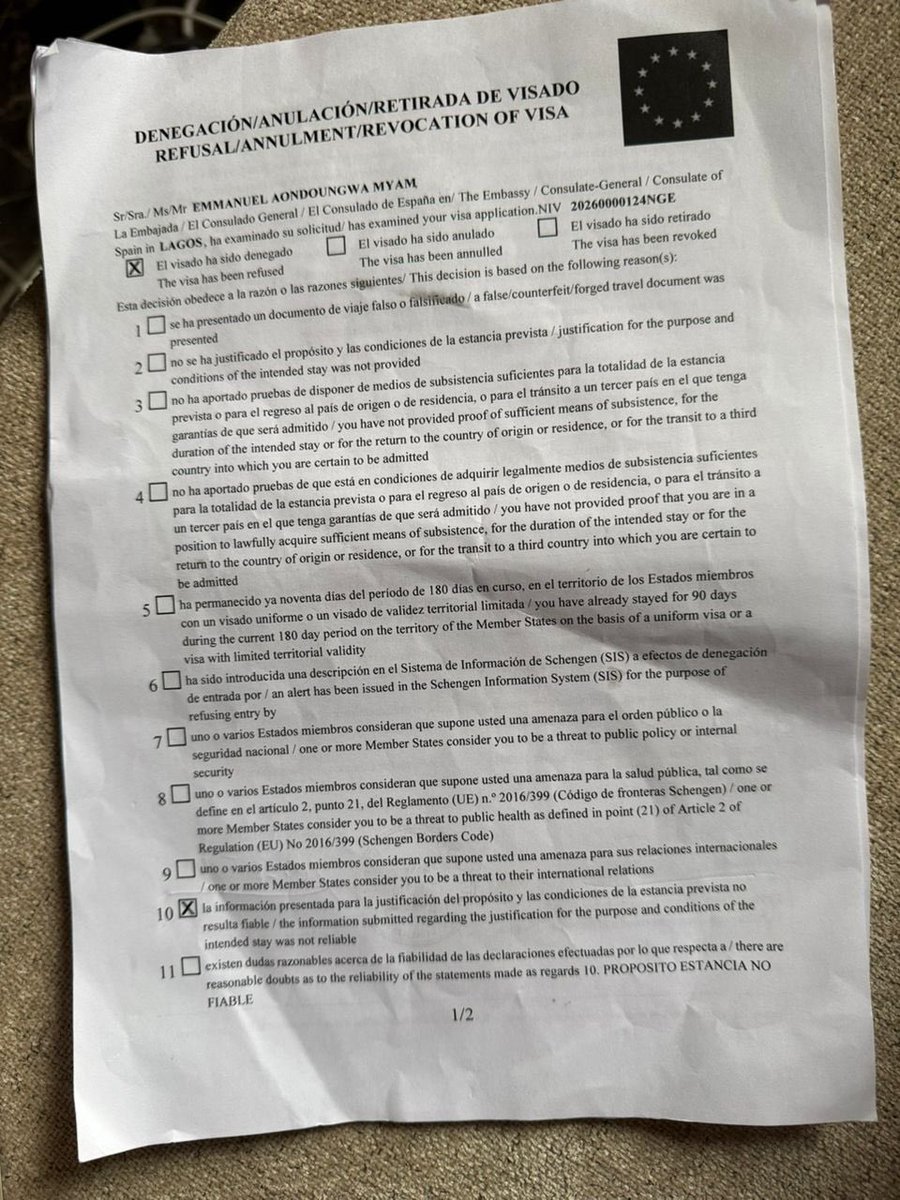 It’s exactly 33 days today since I attended my Schengen Visa interview in Lagos, Nigeria. As many of you know, I returned to Nigeria a month ago, first to properly treat my health, and also to process my Schengen and USA visas before we begin Phase Two of this adventure. The plan