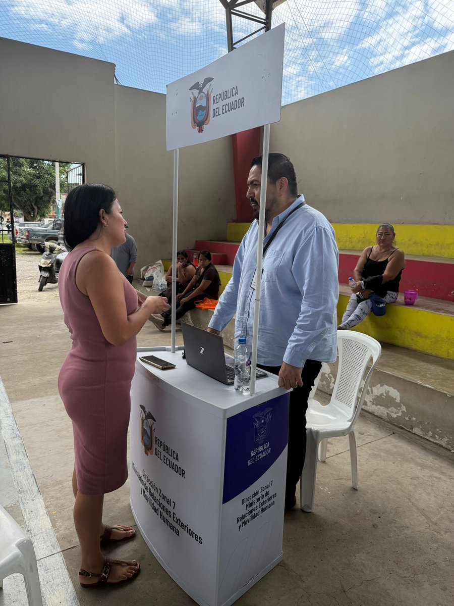 Dirección Zonal 7 de <a href="/CancilleriaEc/">Cancillería del Ecuador 🇪🇨</a> participó en Brigada Social por el Nuevo Ecuador desarrollada el 11 de febrero en el cantón Pasaje <a href="/GoberElOro/">Gobernación de El Oro</a>