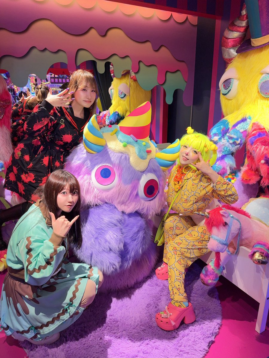 KawaiiMonsterLand』🌈🦄 レセプションに参加させて頂きました！可愛い