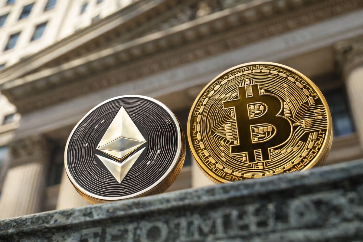 CoinMarketCap's tweet photo. LATEST: 🏦 Danske Bank has ended its 8-year crypto ban and now offers Bitcoin and Ethereum ETPs to customers through its digital platforms, citing increased regulation and growing customer demand. https://t.co/n4R64jDeEV