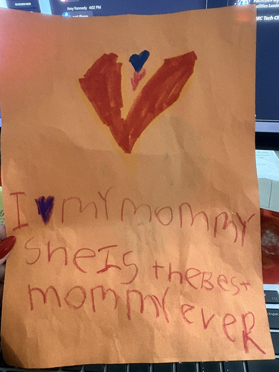 When your baby comes home from school and makes your whole entire day 🩷🥹