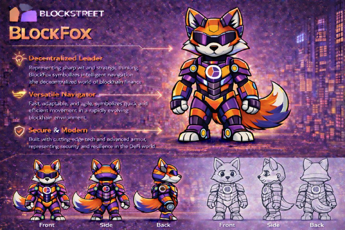monelaA1's tweet photo. Meet BlockFox ⚡
Strategic. Agile. Secure
A symbol of decentralized leadership built to navigate the future of blockchain with intelligence and resilience
Ready to lead Block Street
@BlockSt_HQ
#BlockStreet #BlockFox #MascotContest #Web3 https://t.co/AqQgp6mD1S