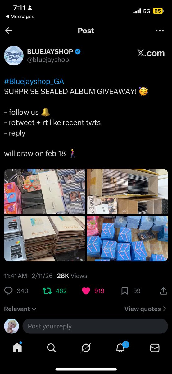 aviwonki's tweet photo. @bluejayshop lezgooo https://t.co/QUT6VWZb9m