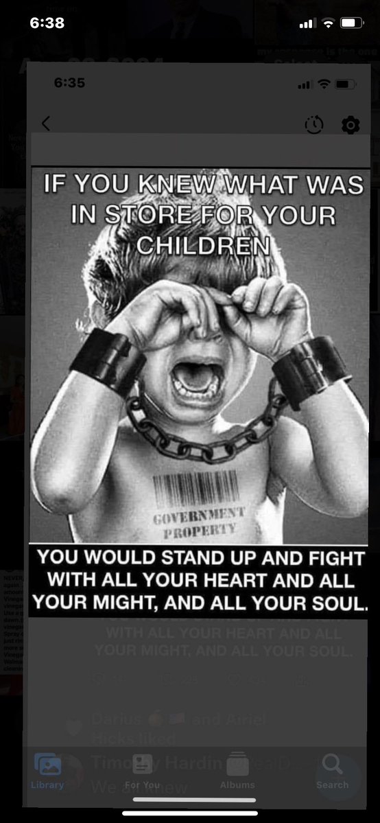 IF YOU KNEW WHAT WAS IN STORE FOR YOUR CHILDREN

YOU WOULD STAND UP AND FIGHT WITH ALL YOUR HEART AND ALL YOUR MIGHT, AND ALL YOUR SOUL.