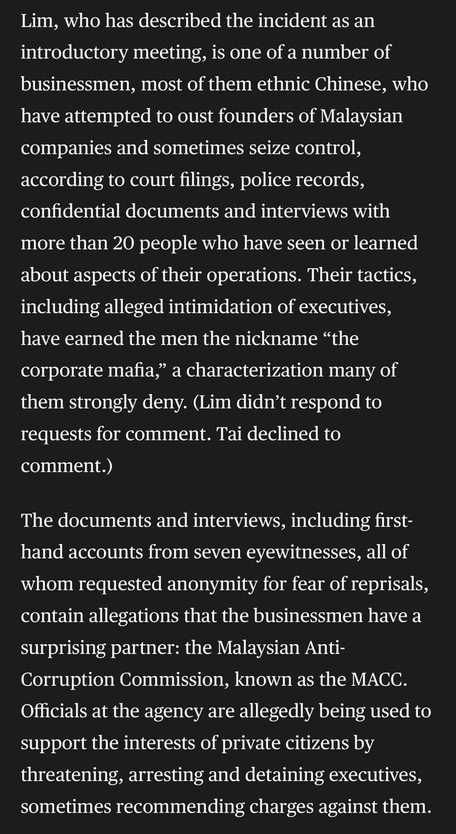 syahir's tweet photo. Cerita baru setiap hari. Walaupun yang ni tak berapa baru sebab blog Corporate Secrets pernah dedahkan cerita ni. Bloomberg siasat lebih mendalam, jumpa memo, sumber, saksi dan sebagainya. 

Persoalannya, siapa yang akan siasat SPRM? https://t.co/nvdemxWVYy
