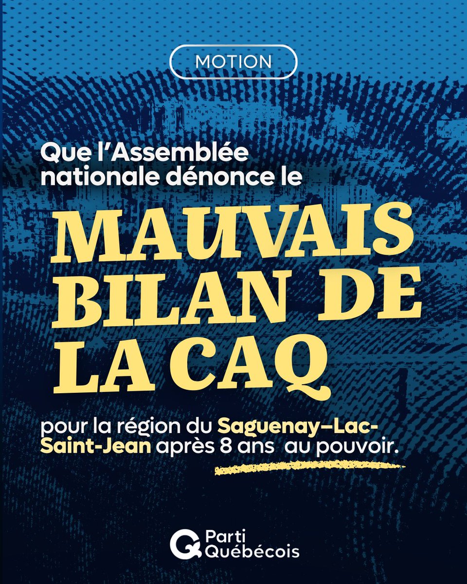 Ça fait huit ans que la CAQ reste les bras croisés devant la détérioration des services au Saguenay–Lac-Saint-Jean

Depuis 2018, le bilan du gouvernement en santé, en éducation à la petite enfance et en habitation dans la région, c’est:  

🚩 Un temps d’attente à l’urgence qui