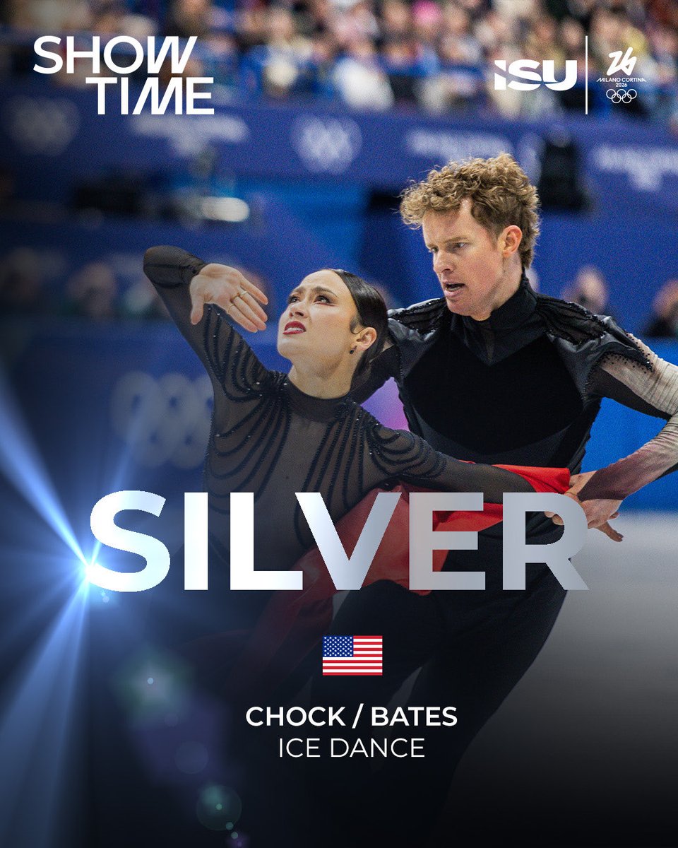 ISU_Figure's tweet image. The Ice Dance showdown delivered all the drama ✨🔥⛸️

🥇 Laurence Fournier Beaudry / Guillaume Cizeron 🇫🇷
🥈 Madison Chock / Evan Bates 🇺🇸
🥉 Piper Gilles / Paul Poirier 🇨🇦

What a night. What a podium. What a SHOWTIME moment. 👑

#ISUShowtime #FigureSkating #Olympics…