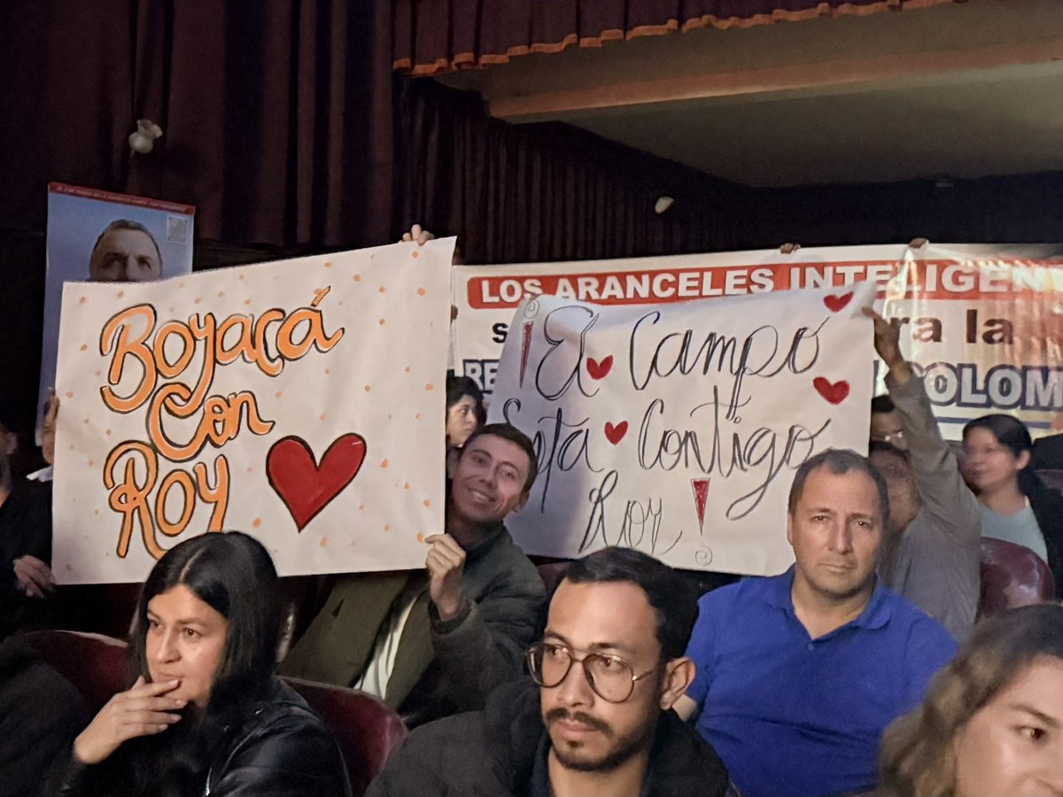 RoyBarreras's tweet image. Hoy desde Sogamoso hablo de la fuerza que necesita el país para no dividirnos en extremos, yo sé unir el país, es a lo que me he dedicado toda mi vida. 

¡LA UNIDAD FUE LA VICTORIA EN 2022 Y SERÁ LA VICTORIA EN 2026!

Nos vemos el 8 de marzo.