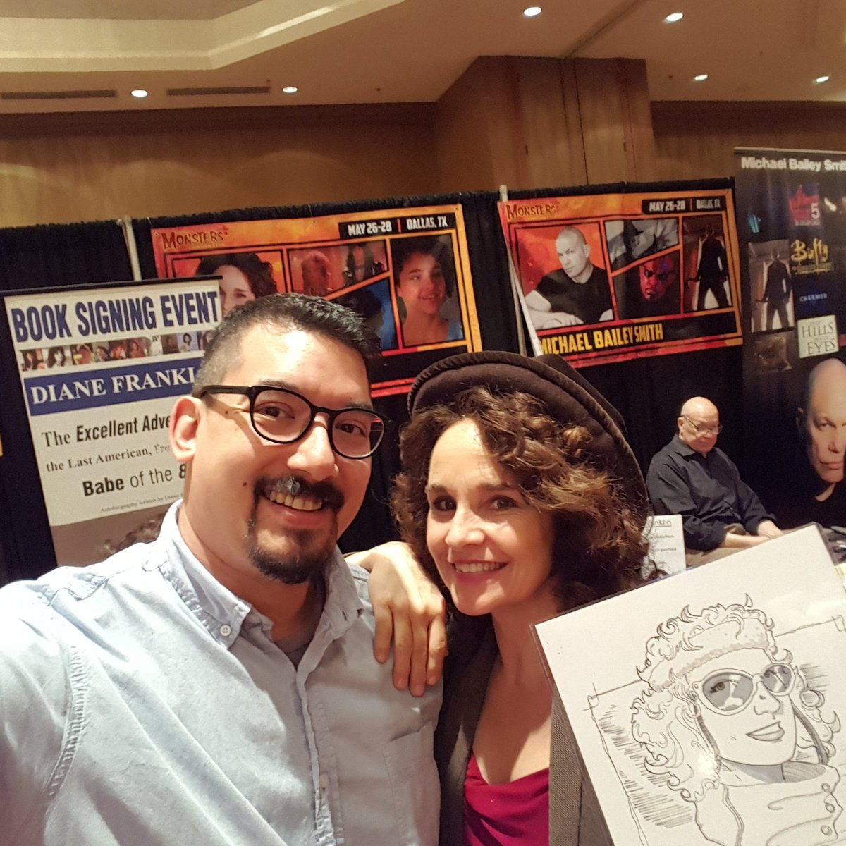 TBranch56's tweet photo. @DianeFranklin80 Happy Birthday! We met at @FamousMonsters Con like 2016! Hope you are doing well! https://t.co/dGpemjQ3uv