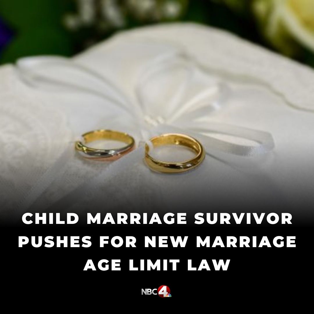 nbc4i's tweet photo. A new bipartisan bill in the Ohio Senate would prohibit marriage for anyone under the age of 18, with no exceptions. https://t.co/dalOJ0Vvwt https://t.co/uCPJSxHUHH