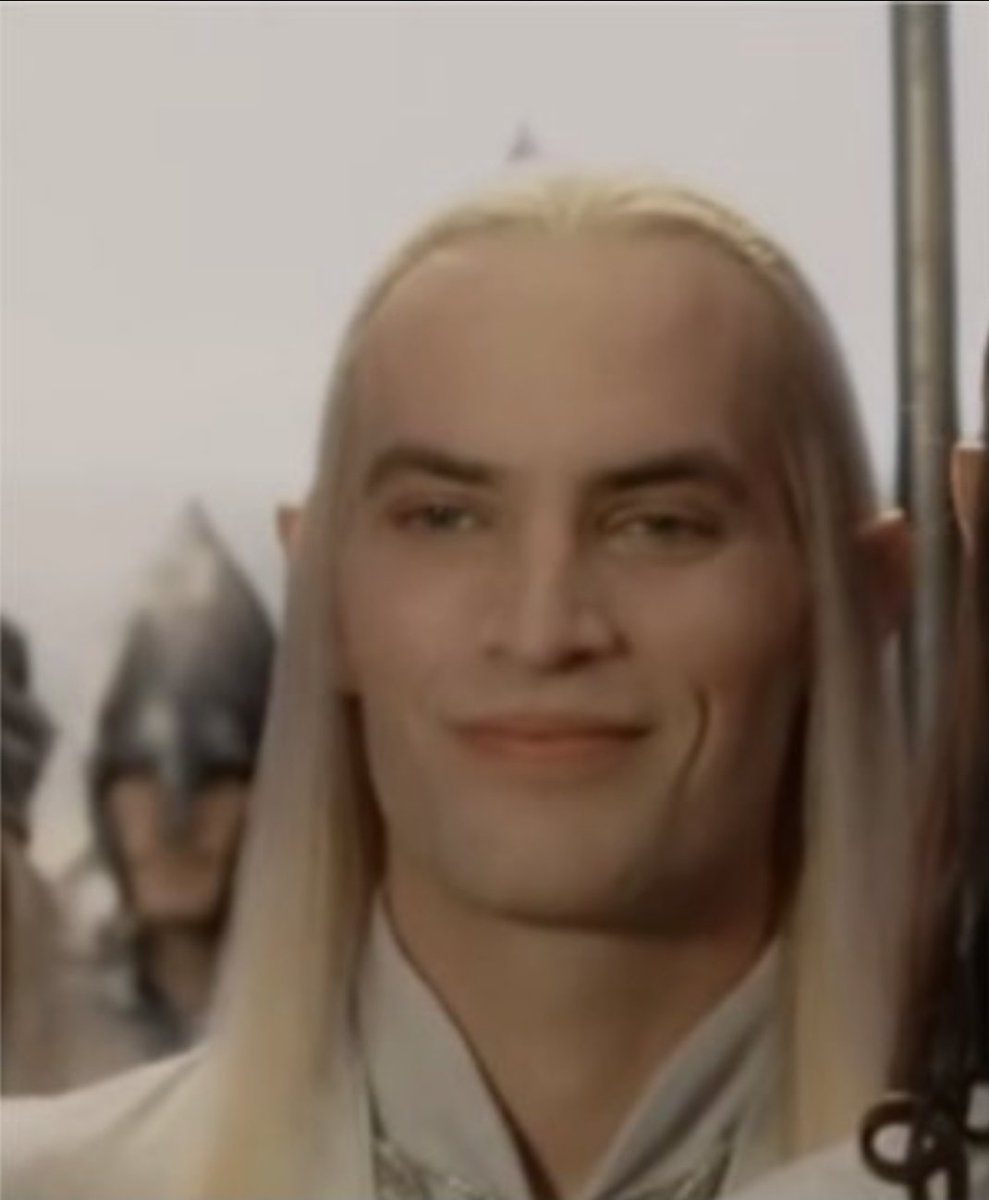 OldUSenjoyer's tweet photo. @_middleEarth Unpopular opinion, but that is far too long for her to have been single. This is the real reason he opted not to go West to the Undying Lands. Imagine walking around there forever, and every other elf you meet gives you that wry grin. Eternal eskimo brothers. https://t.co/5ITjDmNM8n