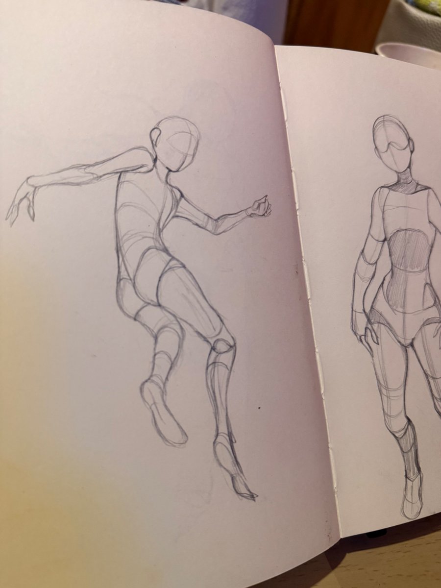 Algunas prácticas anatómicas, porque no me puedo pasar la vida solo pintando paisajes y animalitos.