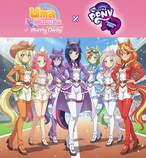 Ya que últimamente MLP está haciendo colaboraciones con otros juegos, seria genial ver una colaboración así ¿no creen?