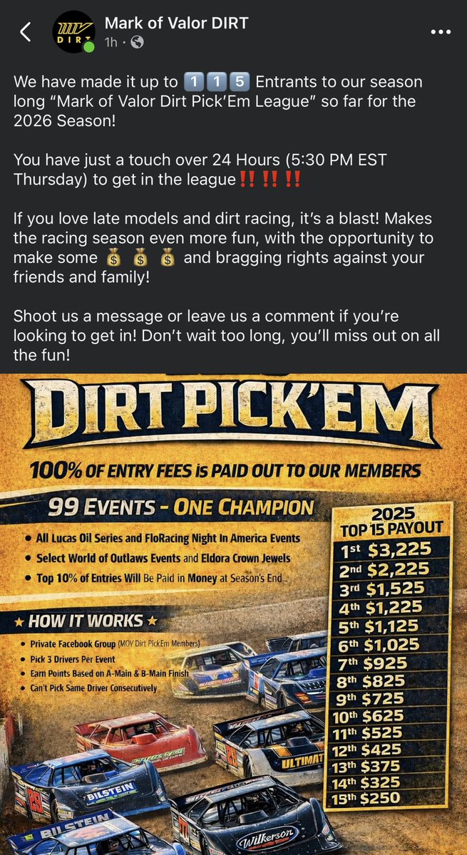 All Late Models tweet media