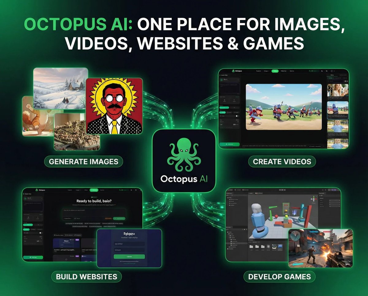 Octopus AI tweet media