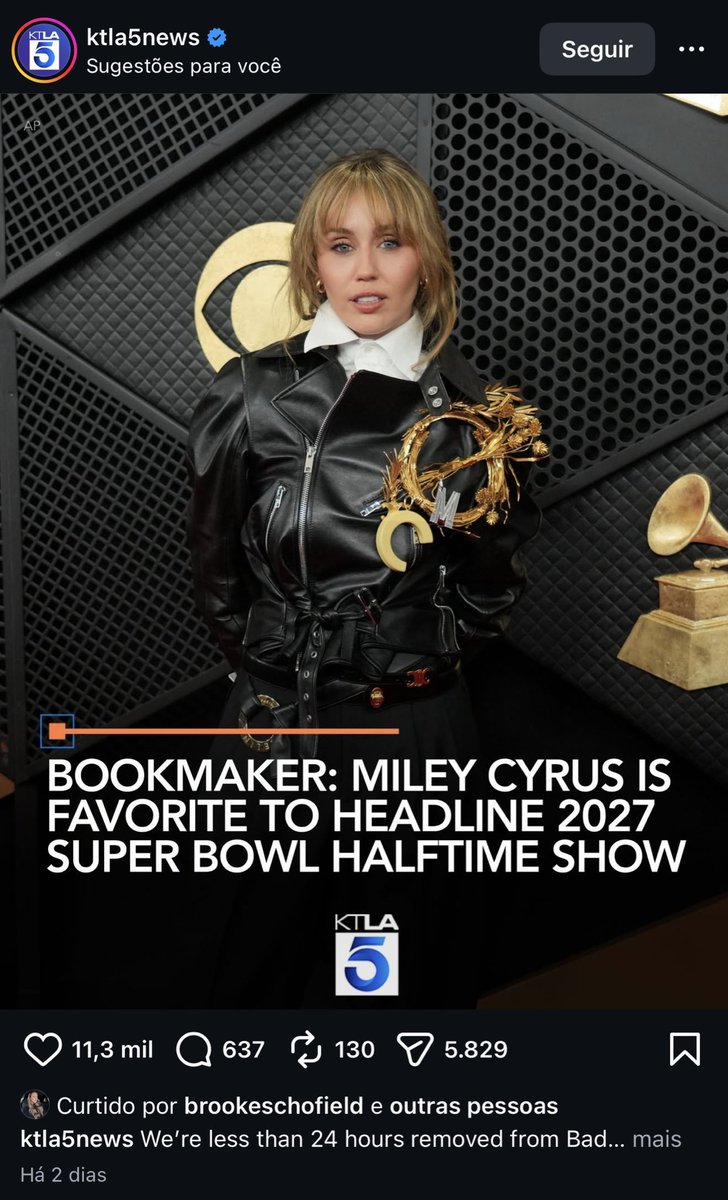 We will get it one day #MileyBowl