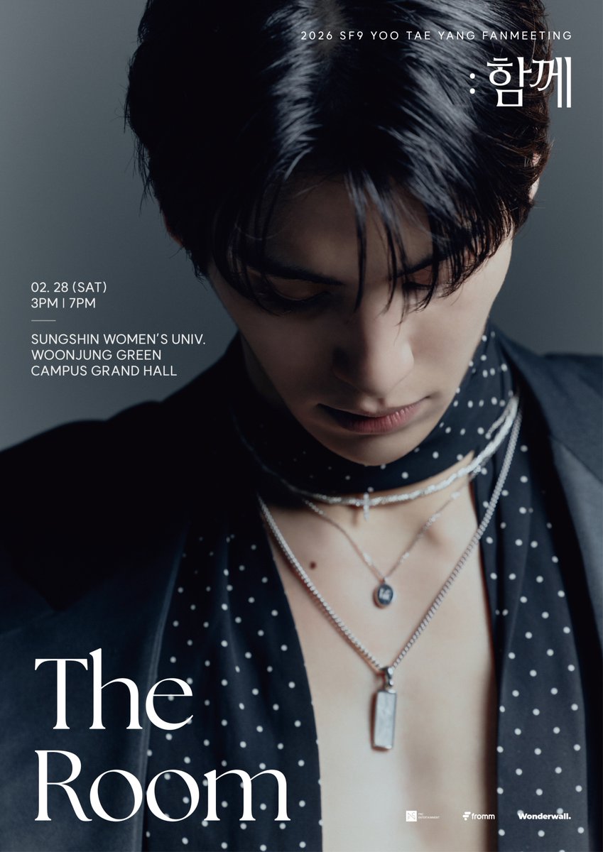 slist2015's tweet image. SF9 유태양, 입대 전 단독 팬미팅 개최…19일 예매 오픈

#유태양 #SF9 
#SF9_유태양 
@SF9official
#유태양팬미팅 
#2026_SF9_YOO_TAE_YANG_FANMEETING_THE_ROOM 
⬇️관련기사⬇️
slist.kr/news/articleVi…