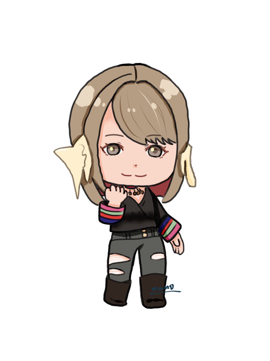 8_ow33's tweet photo. ミニキャラ2人できました。
同じ顔でも服で印象が変わるのが楽しい。
どちらが好みか、こっそり教えてもらえたら励みになります。

#イラスト #ミニキャラ #デフォルメ #お絵描き https://t.co/fA58kjnheK