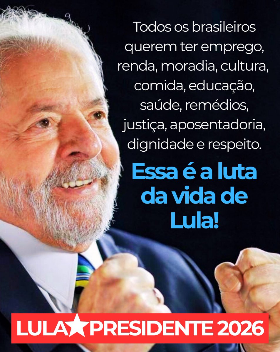 Essa é a luta da vida de Lula!