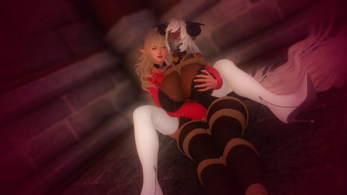 Managed to snag quite a prize in <a href="/Ryuwu_ZU/">Ryu-ZU</a>. Brought her back home, where she huffed and puffed and protested the whole time. Although in the end, there wasn't really much she could do to stop herself from being used as a plaything.

#ffxivlewd #ffxivnsfw #GPOSERNSFW