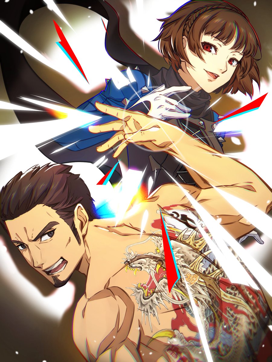 BATON PASS
Makoto -> Kiryu

Persona -> Yakuza | Like a Dragon