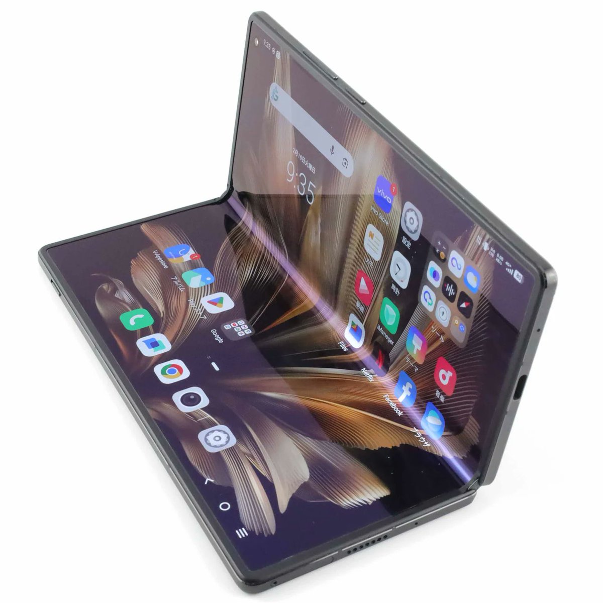 中古更新 vivo X Fold3 Pro 16/512GB Black V2330 グローバル版 非常に 